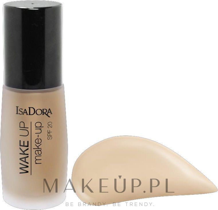 Rozświetlający podkład do twarzy - IsaDora Wake Up Make-Up Foundation SPF 20 — Zdjęcie 00 - Fair