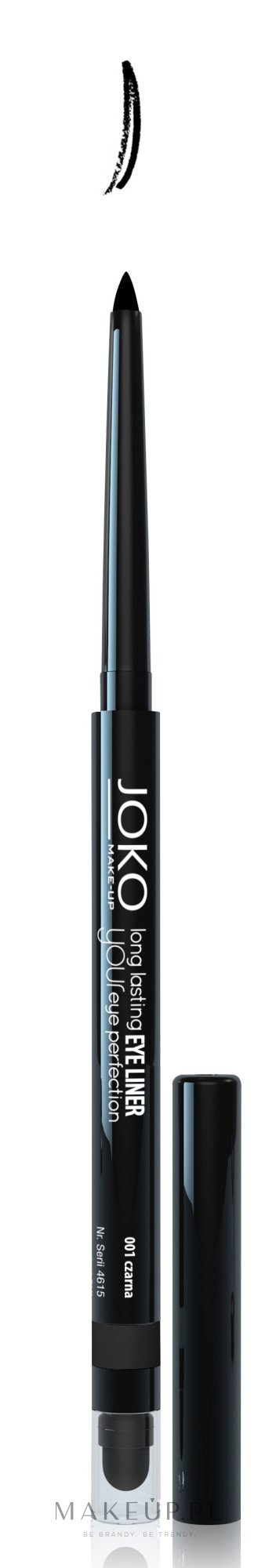 Automatyczny trwały eyeliner - Joko Long Lasting Eye Liner — Zdjęcie 001 - Black
