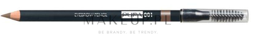 Wodoodporna kredka do brwi - Pupa Waterproof Eyebrow Pencil — Zdjęcie 001 - Blonde
