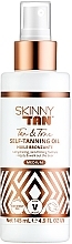 Olejek samoopalający Medium - Skinny Tan Tan and Tone Oil — Zdjęcie N1