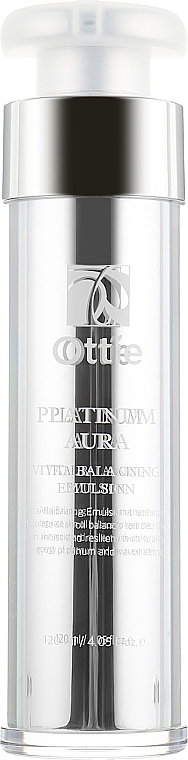 Emulsja przeciwstarzeniowa - Ottie Platinum Aura Vital Balancing Emulsion — Zdjęcie N2