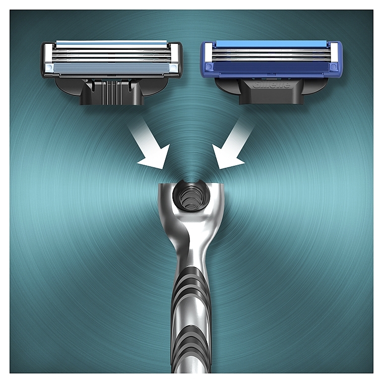 Maszynka do golenia z 2 wymiennymi ostrzami - Gillette Mach3 — Zdjęcie N9