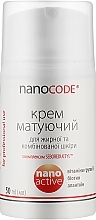 Kup Produkt matujący krem do tłustej i mieszanej skóry twarzy - NanoCode Activ Cream 