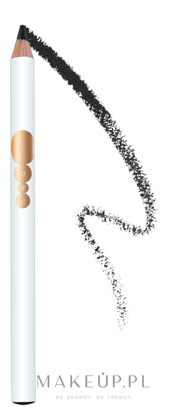 Kredka do oczu - Kallos Cosmetics Love Soft Eyeliner Pencil — Zdjęcie 01