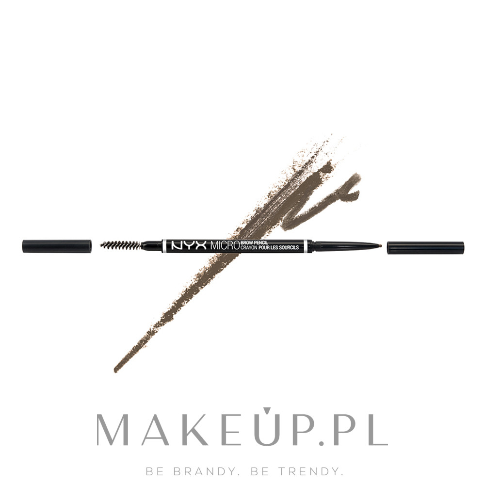 Kredka do brwi - NYX Professional Makeup Micro Brow Pencil — Zdjęcie 01 - Taupe