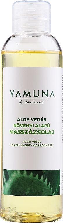 PRZECENA! Olejek do masażu Aloes - Yamuna Aloe Vera Vegetable Massage Oil * — Zdjęcie N1