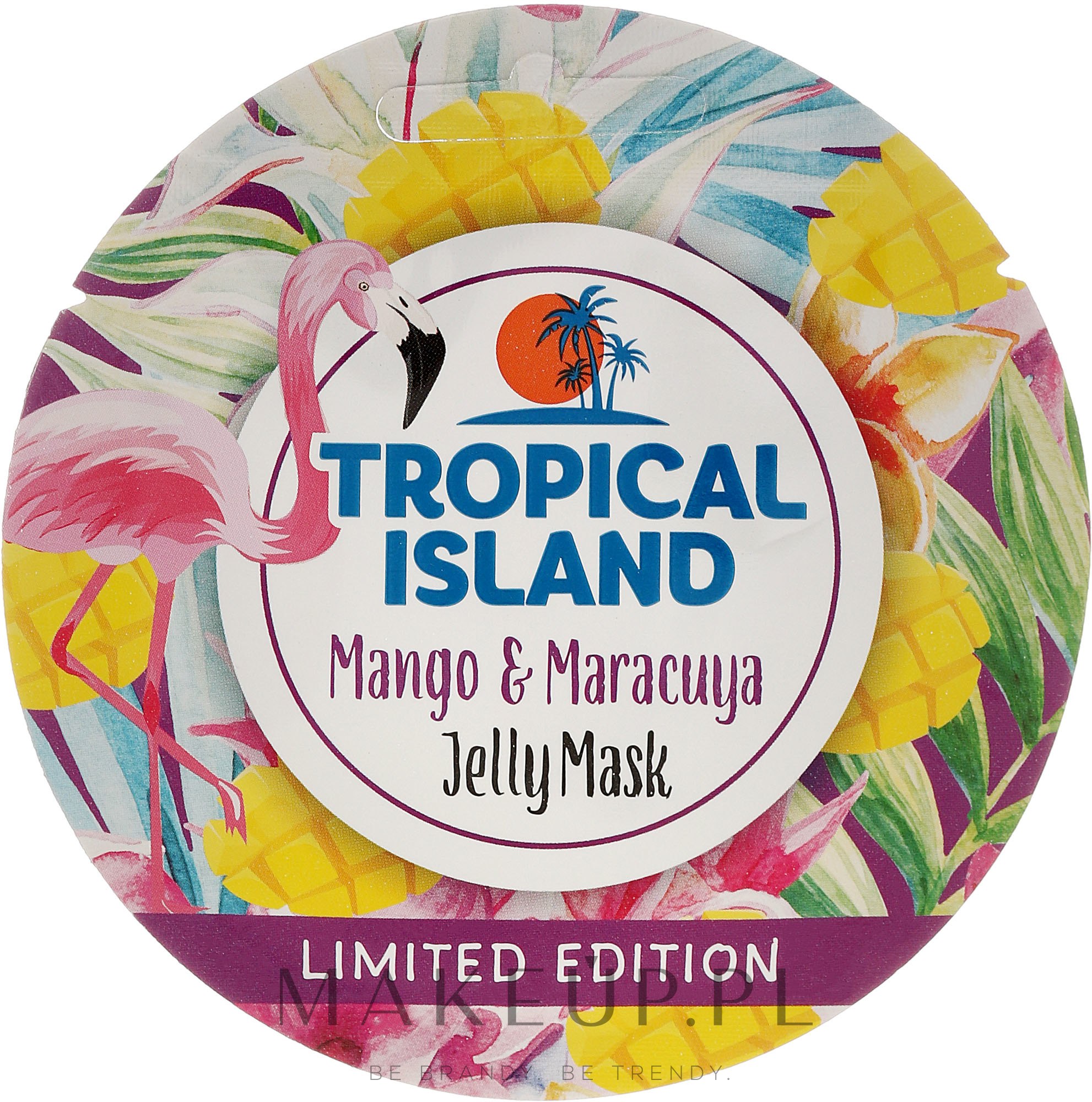 Żelowa maska do twarzy Mango i marakuja - Marion Tropical Island — Zdjęcie 10 g