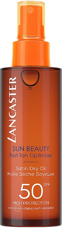 Olejek przyspieszający opaleniznę - Lancaster Sun Beauty Dry Oil Fast Tan Optimizer SPF50 — Zdjęcie N1