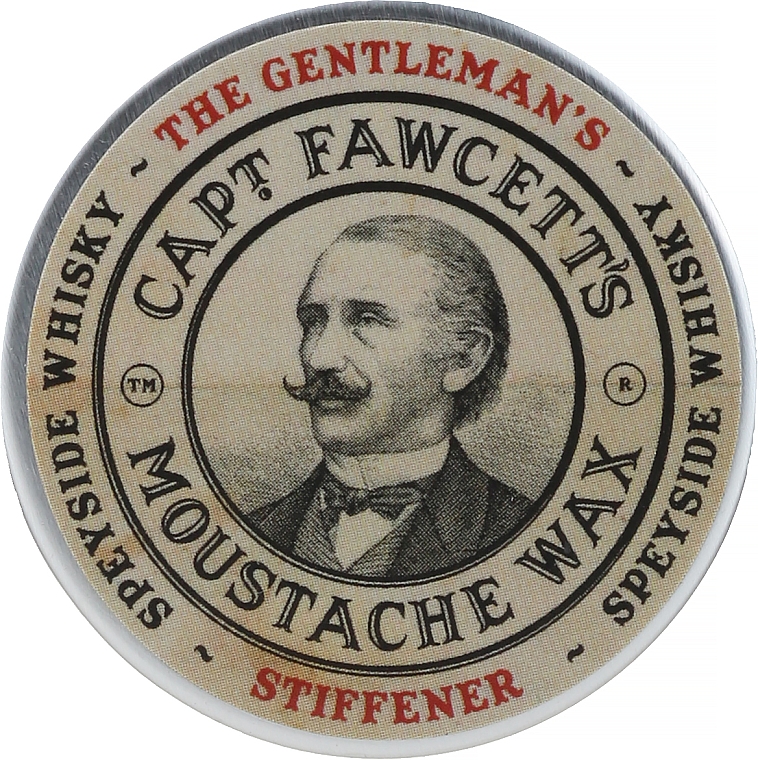 Wosk do wąsów - Captain Fawcett The Gentleman's Stiffener Malt Whisky Moustache Wax — Zdjęcie N1