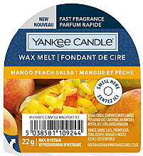 Aromatyczny wosk do kominka - Yankee Candle Wax Melt Mango Peach Salsa  — Zdjęcie N1