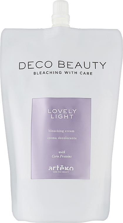 Rozjaśniający krem ​​do włosów - Artego Deco Beauty Lovely Light Bleaching Cream — Zdjęcie N1