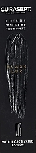 Zestaw - Curaprox Curasept Black Whitening Luxury (t/paste/75ml + toothbrush) — Zdjęcie N3
