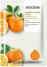 Kup Rozjaśniająca maska nawilżająca z ekstraktem pomarańczowym - Mooyam Orange Facial Mask