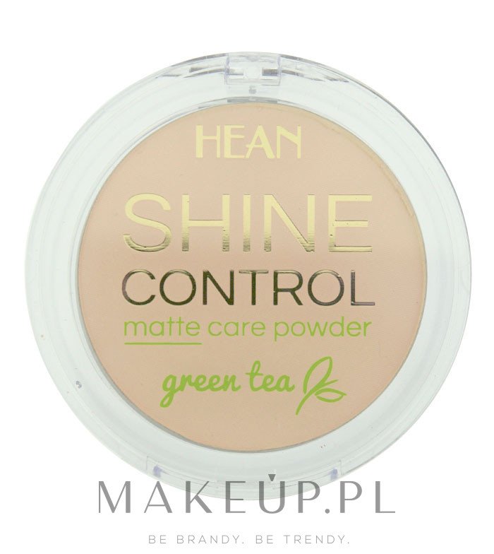 Pielęgnujący puder matujący do twarzy - Hean Shine Control Matte Care Powder — фото 02