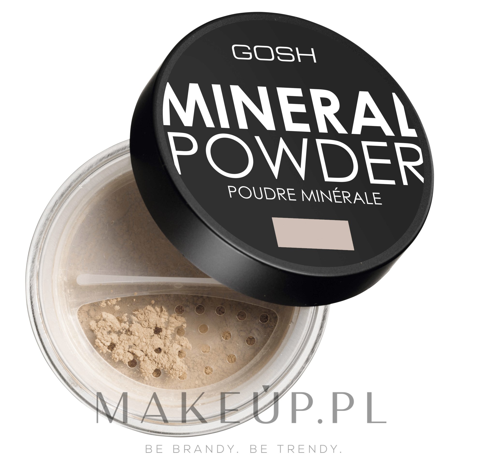 Mineralny puder sypki - Gosh Copenhagen Mineral Powder — Zdjęcie 02 - Ivory