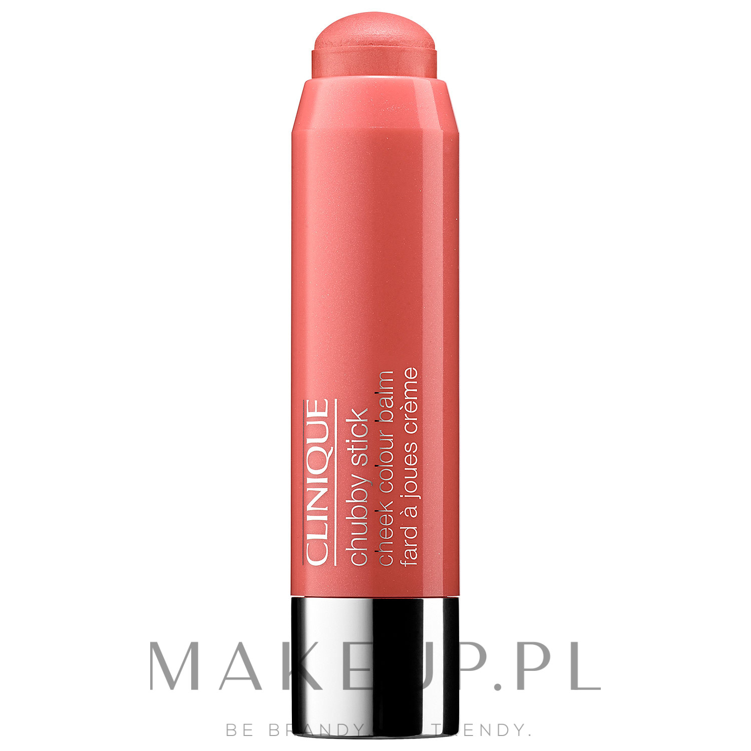 Kremowy róż do policzków - Clinique Chubby Stick Cheek Colour Balm — Zdjęcie 02 - Robust Rhubarb