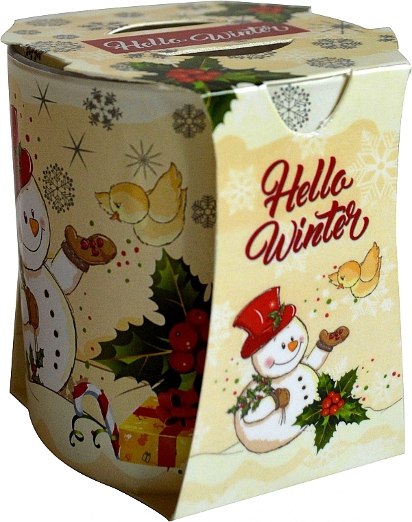 Świeca zapachowa Bałwanek - Admit Verona Hello Winter Snowman — Zdjęcie N1