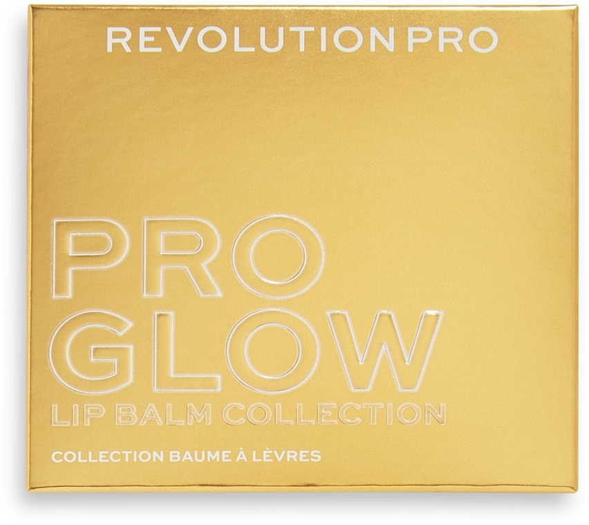 Zestaw - Revolution Peo Glow Lip Balm Set (lip/balm/4x3.2g) — Zdjęcie N1