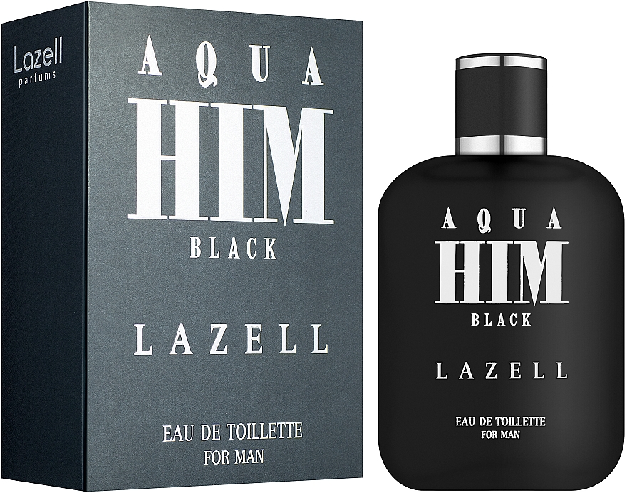 Lazell Aqua Him Black - Woda toaletowa — Zdjęcie N2