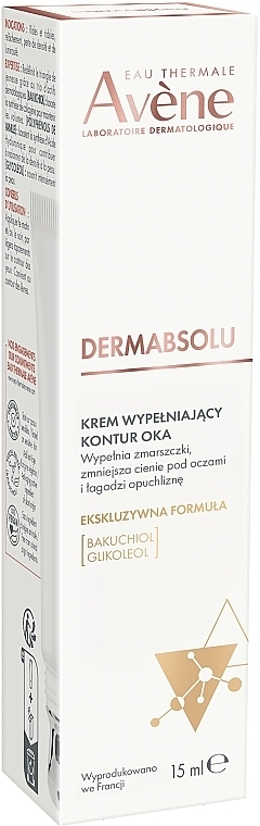 Krem wypełniający kontur oka - Avene DermAbsolu Eye Filler — Zdjęcie N3