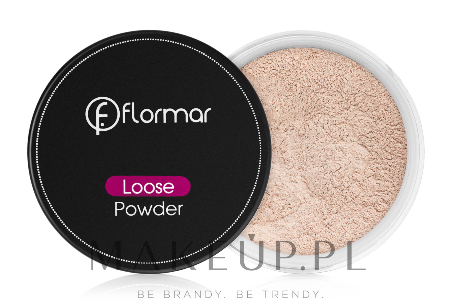 Sypki puder matujący - Flormar Loose Powder — Zdjęcie 03