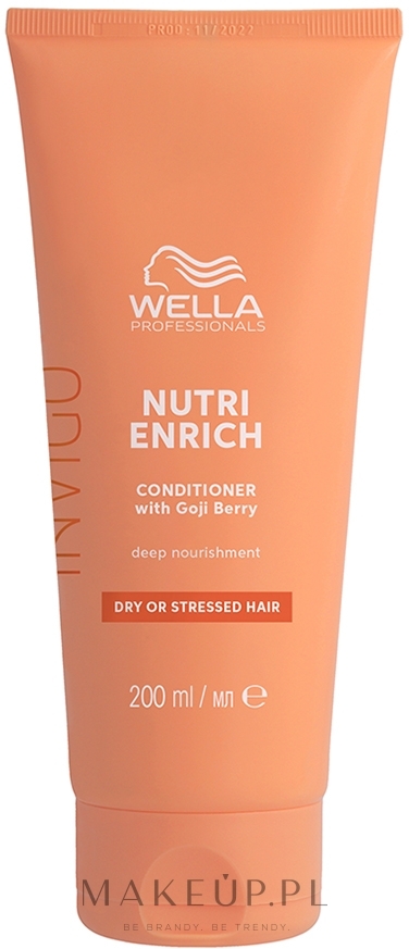 Intensywna odżywka do włosów - Wella Professionals Invigo Nutri-Enrich Deep Nourishing Conditioner — Zdjęcie 200 ml