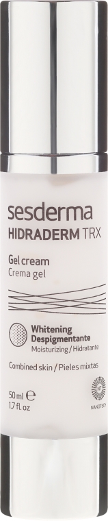 Rozjaśniający krem-żel nawilżający do cery mieszanej - SesDerma Laboratories Hidraderm TRX Gel-Cream — Zdjęcie N2