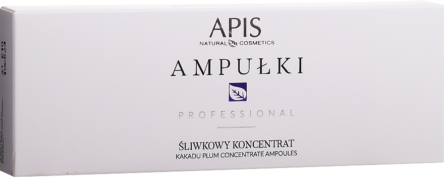 Śliwkowy koncentrat w ampułkach - APIS Professional Kakadu Plum Concentrate — Zdjęcie N1