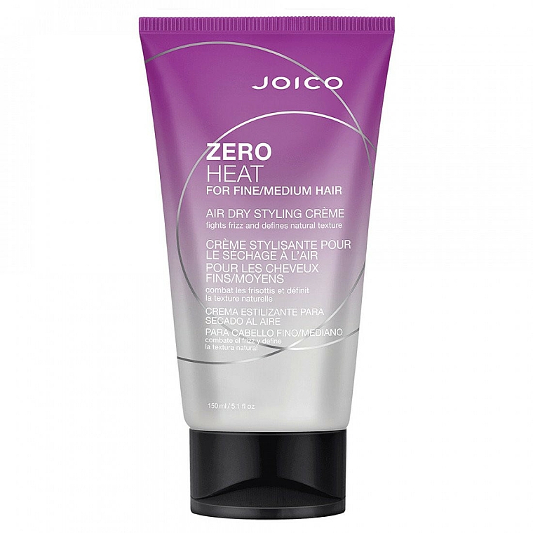Krem do stylizacji włosów cienkich/normalnych (bez suszenia) - Joico Zero Heat Air Dry Creme For Fine/Medium Hair — Zdjęcie N1