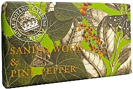Kup Mydło Drzewo sandałowe i różowy pieprz - The English Soap Company Kew Gardens Sandalwood and Pink Pepper Soap