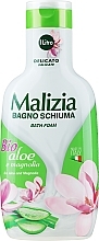Kup Płyn do kąpieli - Malizia Bath Foam Bio Aloe and Magnolia
