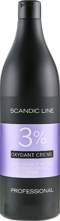 Oksydant do włosów 3% - Scandic Scandic Line Oxydant Creme 3% — Zdjęcie N3