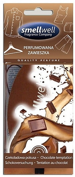 Perfumowana zawieszka Czekoladowa pokusa - SmellWell Scented Bag Chocolate Temptation — Zdjęcie N1