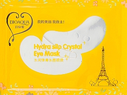 Plastry hydrożelowe pod oczy - Bioaqua Hydra Slip Crystal Eye Mask — Zdjęcie N1