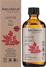 Olej rycynowy - Arganour Castor Oil 100% Pure — Zdjęcie N2