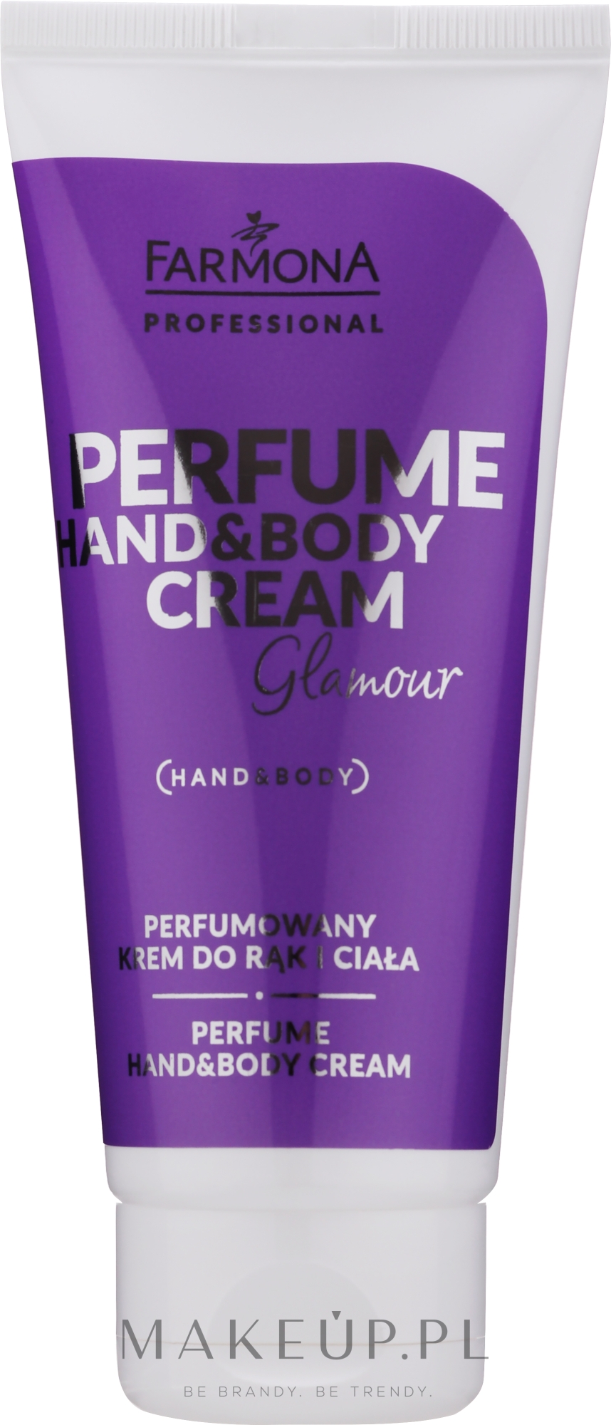 Perfumowany krem do rąk i ciała - Farmona Professional Perfume Hand&Body Cream Glamour — Zdjęcie 75 ml