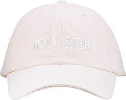 PREZENT! Biała czapka z daszkiem - Hollister  Smiley Baseball — Zdjęcie N1