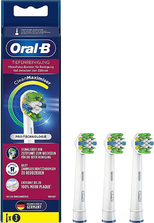 Wymienna główka do elektrycznej szczoteczki do zębów - Oral-B Clean Maximizer Deep Cleaning  — Zdjęcie N1