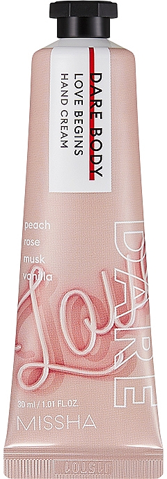 Krem do rąk - Missha Dare Body Hand Cream Love Begins — Zdjęcie N1