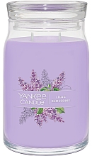 Świeca zapachowa w słoiku Lilac Flowers, 2 knoty - Yankee Candle Lilac Blossoms — Zdjęcie N2