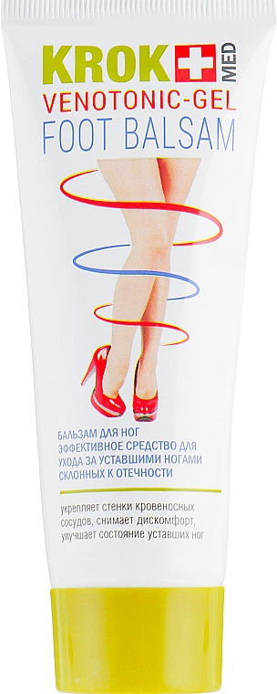 Balsam do stóp - FBT Krok Med Venotonic-Gel — Zdjęcie N2