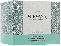 Kup Aromatyczna świeca do masażu Nirvana. Drzewo sandałowe - ItalWax Nirvana Sandalwood Spa Massage Candle