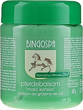 PREZENT! Maść końska z rozmarynem - BingoSpa Ointment Horse With Rosemary — Zdjęcie N1