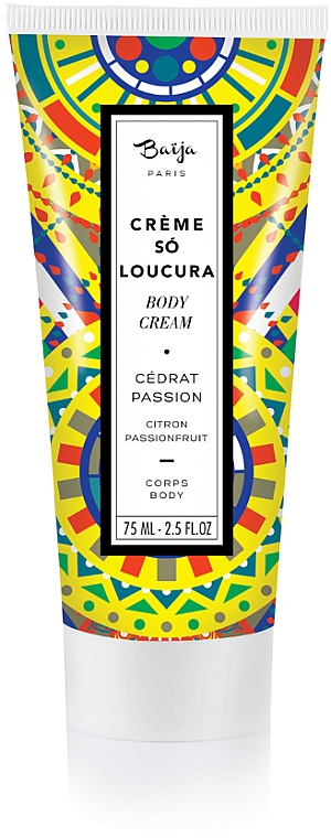 Krem do ciała Cytryna i marakuja - Baija So Loucura Body Cream — Zdjęcie N1