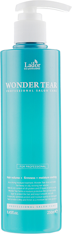Balsam-maska nawilżająca, wzmacniająca i dodająca objętości włosom - La'dor Wonder Tear — Zdjęcie N2