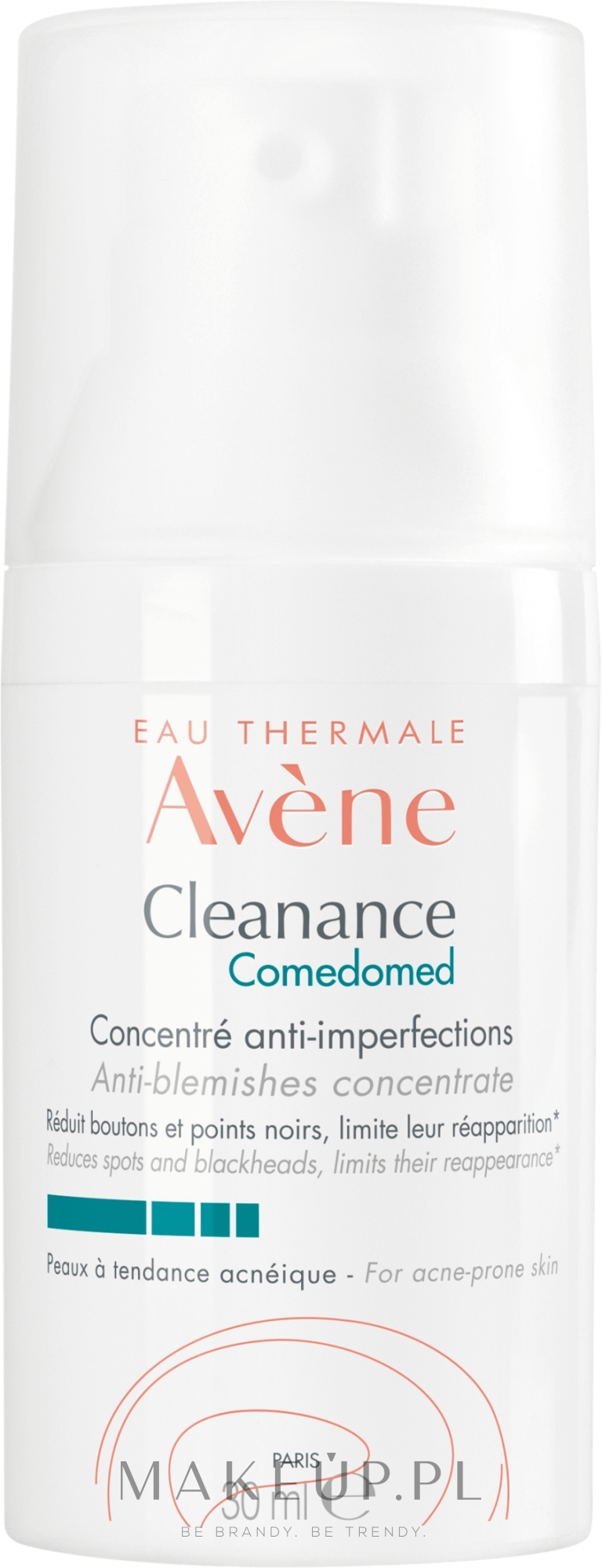 Lekki koncentrat do twarzy - Avène Cleanance Comedomed Anti-Blemishes Concentrate — Zdjęcie 30 ml