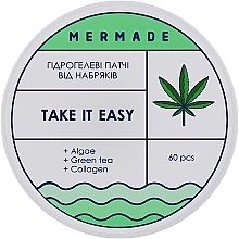 Tonizujące płatki hydrożelowe pod oczy - Mermade Take It Easy Patch — Zdjęcie N2