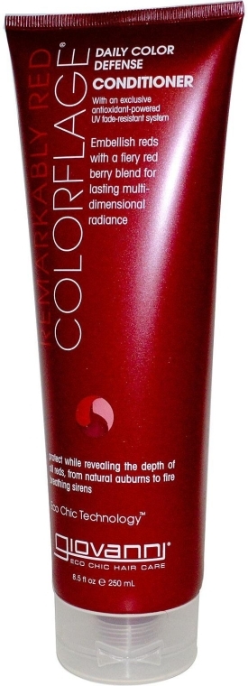 Odżywka do rudych włosów - Giovanni Colorflage Remarkably Red Conditioner
