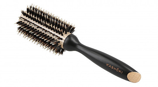 Okrągła szczotka do stylizacji włosów, 28 mm - Kashoki Hair Brush Natural Beauty — Zdjęcie N1