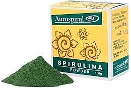 PRZECENA! Suplement diety Spirulina w proszku - Moma Aurospirul Spirulina Powder * — Zdjęcie N1